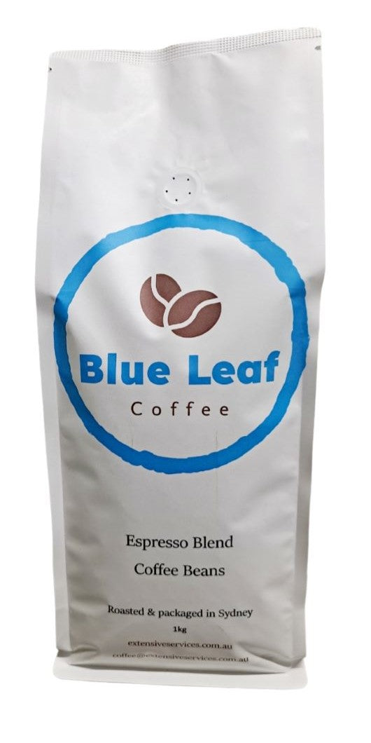 Blue Leaf Coffee Beans - Espresso Blend