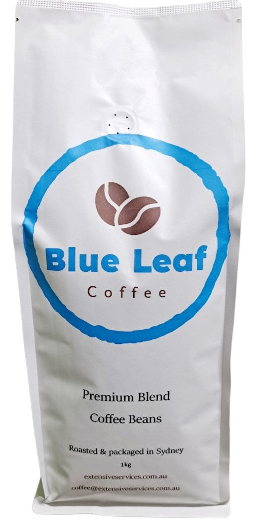 Blue Leaf Coffee Beans - Premium Blend